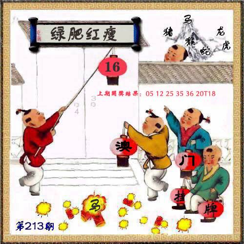 【第213期:挂牌彩图更新中...】